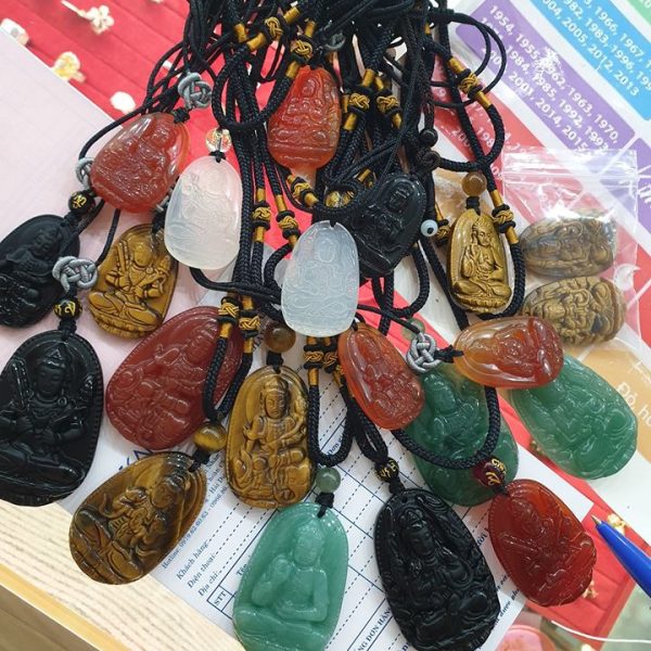 Vòng Cổ Bản Mệnh - Đá Tự Nhiên