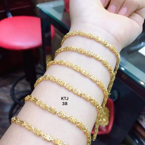 Lắc Tay Vàng Kiểu Dáng Đơn Giản