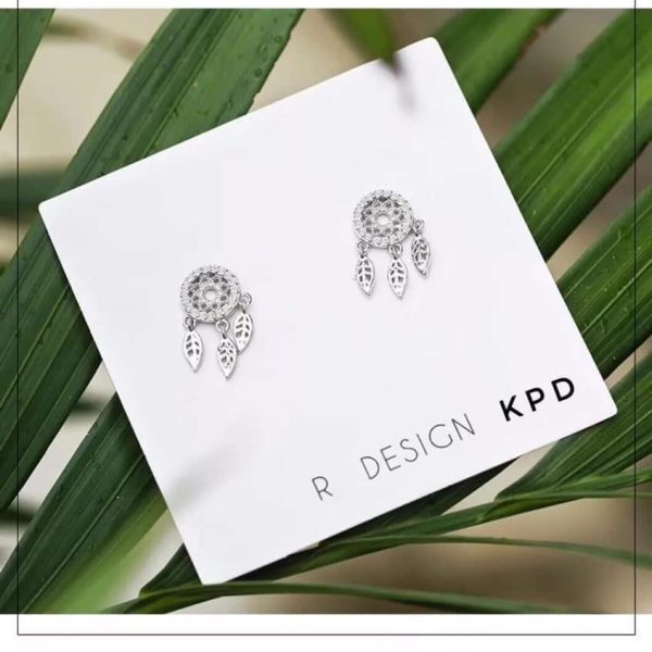 khuyên bạc dream catcher